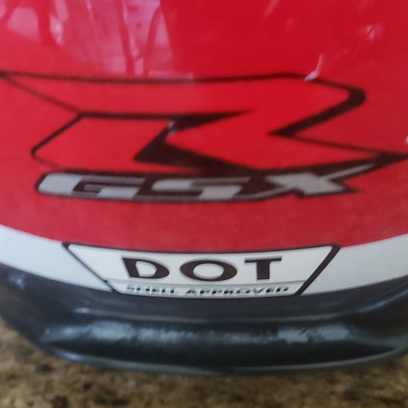 *SOLD*Suzuki Motorcycle Helmet R GSX - Picture 2 of 9